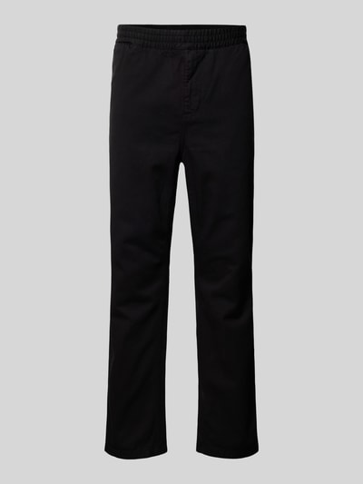 Carhartt Work In Progress Regular Fit Hose mit seitlichen Eingrifftaschen Modell 'FLINT' Black 2