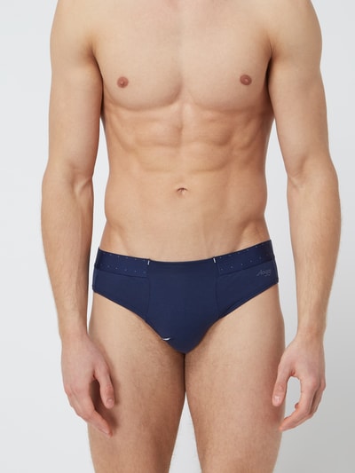 Sloggi Slip met stretch in een set van 2 stuks, model 'The Superhero' Donkerblauw - 3