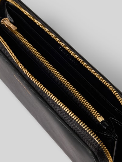 CK Calvin Klein Portemonnaie mit Logo-Print Modell 'Aroun' Black 3