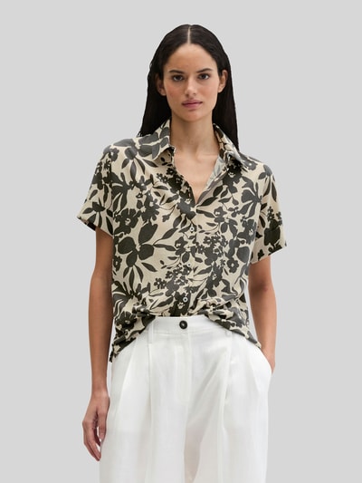 Marc O'Polo Regular Fit T-Shirt aus reiner Baumwolle Hellgrau 4