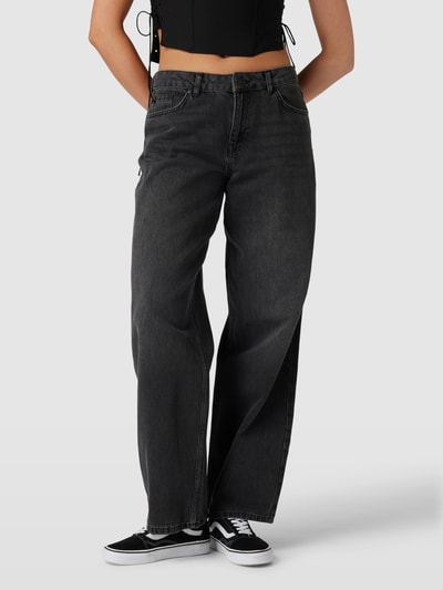 Review Straight Fit Jeans im 5-Pocket-Design Black 4