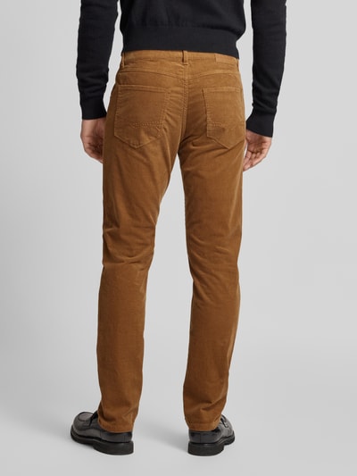 Christian Berg Men Cord Five Pockets Camel 5