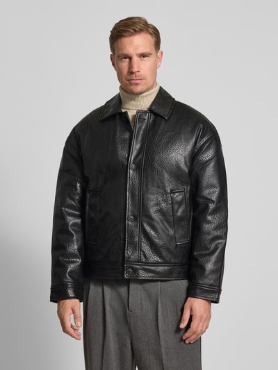 JAKE*S STUDIO MEN Jacke in Leder-Optik Black 4