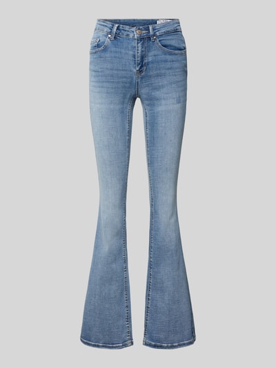 Vero Moda Slim Fit Bootcut-Jeans aus Baumwoll-Mix Modell 'FLASH' Hellblau 2