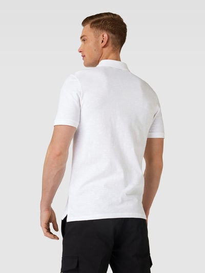 Lyle & Scott Poloshirt met logostitching Wit - 5