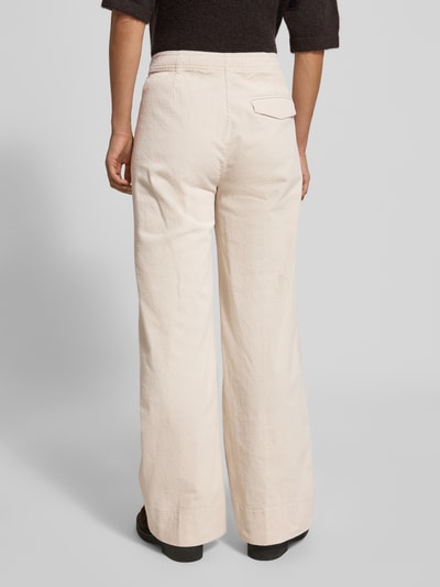 OPUS Cordhose mit Gesäßtasche Modell 'Mileni cargo' Ecru 5