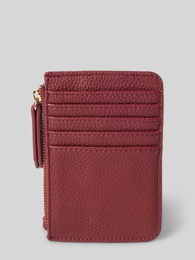 VALENTINO BAGS Portemonnee met labelapplicatie, model 'BRIXTON' Bordeaux - 2