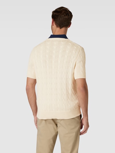 Polo Ralph Lauren Gebreid shirt met kabelpatroon Offwhite - 5