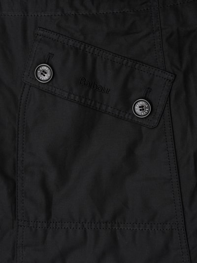 Barbour Waxparka mit Pattentaschen Modell 'CANNICH' Black 2