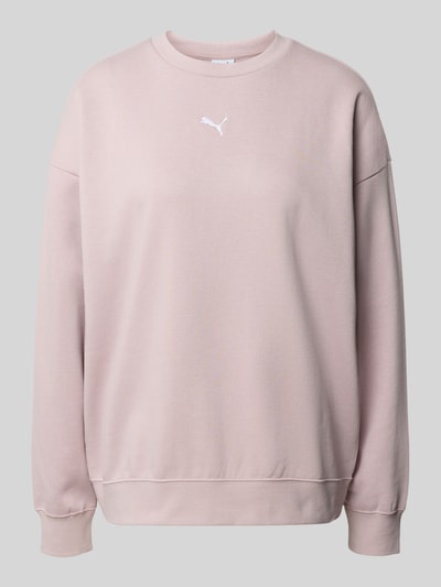 PUMA Oversized Sweatshirt aus Baumwoll-Mix Modell 'ESS OVERSIZED' ' Rosa 1