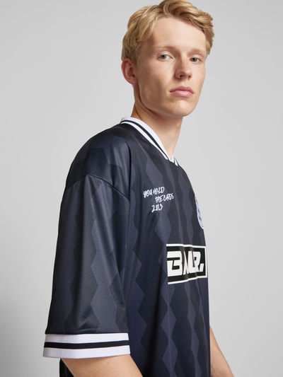 Balr. T-Shirt mit Label-Print Modell 'The Club' Anthrazit 3