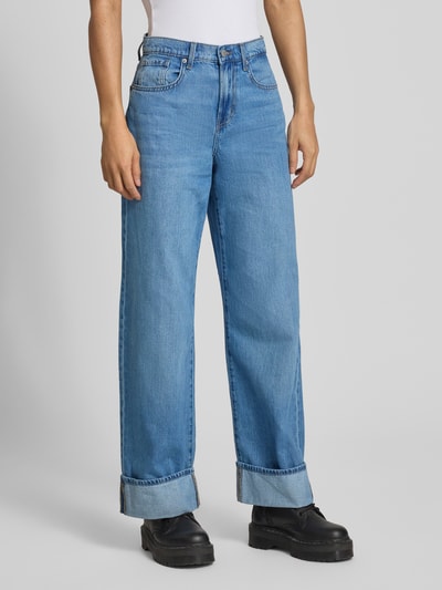 ONLY Loose Fit Jeans aus reiner Baumwolle Modell 'HOPE' Jeansblau 4