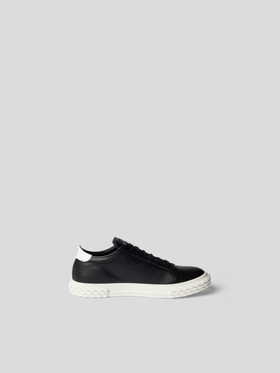 Giuseppe Zanotti Sneaker mit Label-Print Schwarz 4
