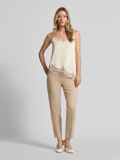 Brax Hose in verkürzter Passform Modell 'MARON' Beige 1
