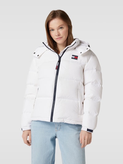 Tommy Jeans Kurtka pikowana z kapturem model ‘ALASKA’ Biały 4