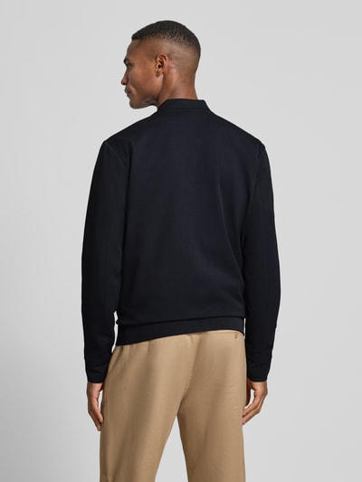 Les Deux Jack met opstaande kraag, model 'Como' Marineblauw - 5