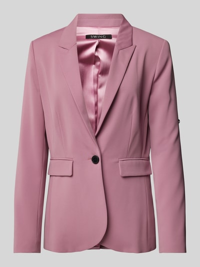 Swing Blazer mit Reverskragen Rose 1