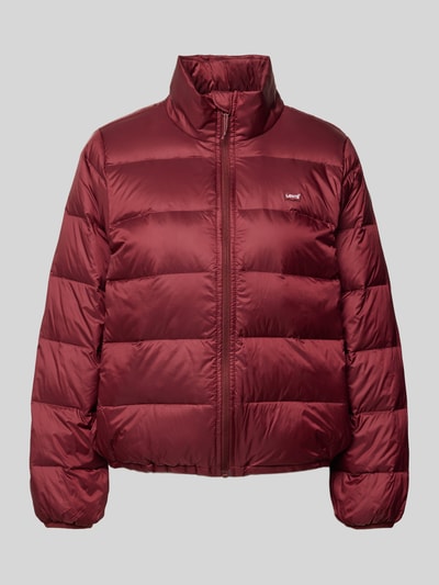 Levi's® Kurtka puchowa o kroju regular fit z detalem z logo model ‘POLLY’ Wiśniowy 2