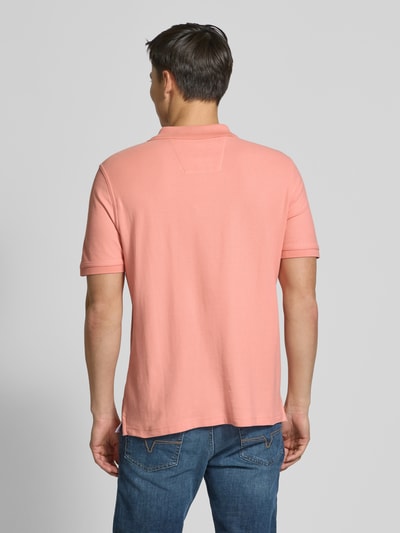 Fynch-Hatton Regular Fit Poloshirt mit Logo-Stitching Lachs_ 5