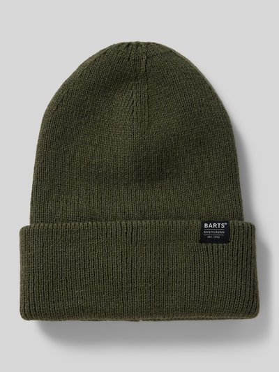 Barts Czapka z brzegiem i detalem z logo model ‘KINABALU’ Oliwkowy 1