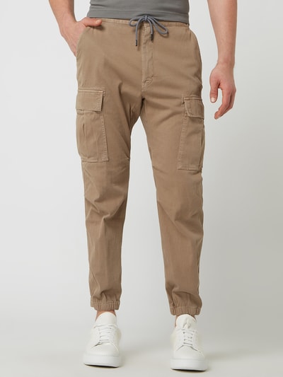 JOOP! Jeans Cargohose mit elastischem Bund  Beige 4