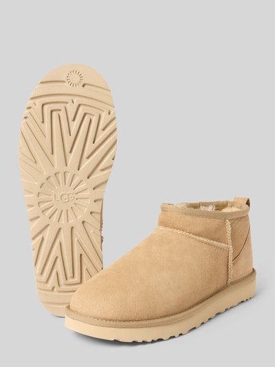 UGG Boots mit Zugschlaufe Modell 'CLASSIC ULTRA MINI' Sand 4
