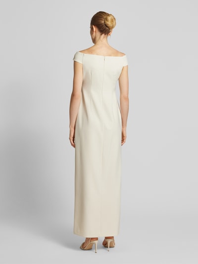 Lauren Ralph Lauren Off-Shoulder-Kleid mit Nahtreißverschluss Modell 'SARAN' Offwhite 5