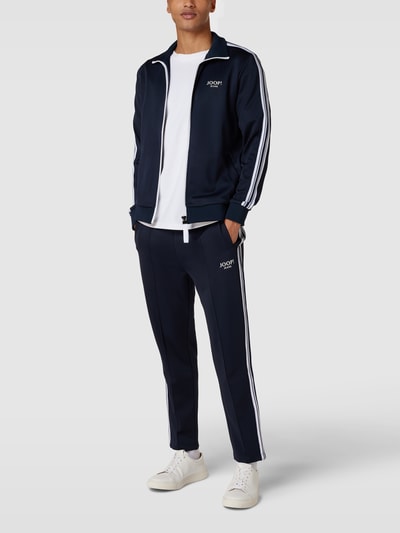 JOOP! Jeans Sweatpants mit Label-Print Marineblau 1