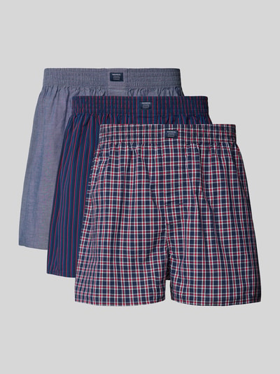 MCNEAL Boxershorts mit elastischem Bund im 3er-Pack Marine 1