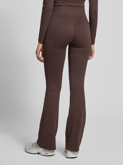 aim'n Flared Fit Leggins mit breitem Bund Dunkelbraun 5