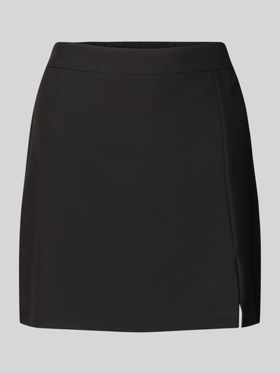 Pieces Uitlopende skort met loopsplit, model 'BOSELLA' Zwart - 2
