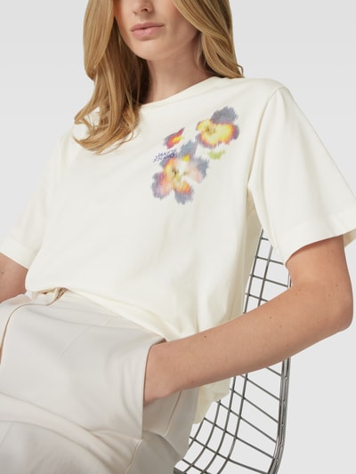 JAKE*S STUDIO WOMAN T-shirt met motiefprint Offwhite - 3