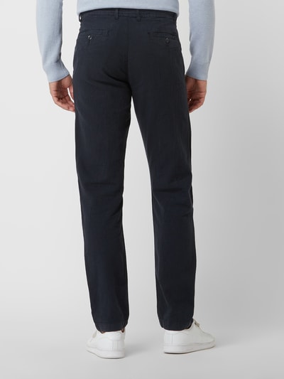 MCNEAL Regular fit broek van linnenmix Marineblauw - 5