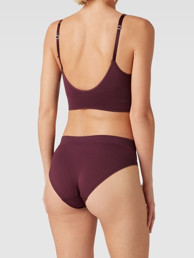 Esprit Slip mit elastischem Bund Bordeaux Rot 4