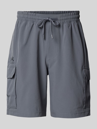 Under Armour Regular Fit Shorts mit elastischem Bund Anthrazit 1