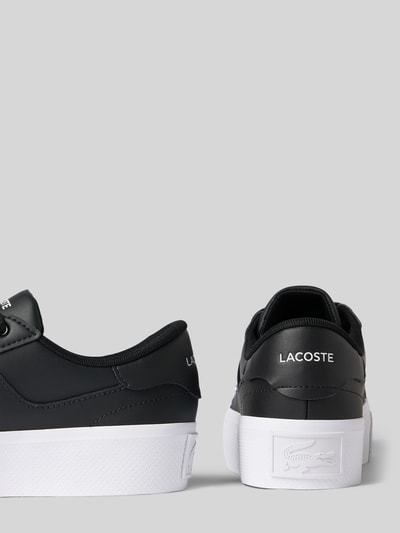 Lacoste Sneakers van echt leer met plateauzool Wit - 2