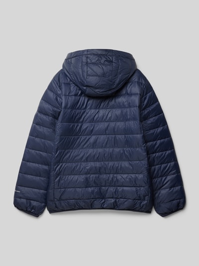 Quiksilver Gewatteerd jack met labelpatch, model 'SCALY’ Marineblauw - 3