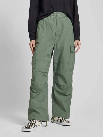 Carhartt Work In Progress Cargohose mit elastischem Bund Modell 'JET' Schilf 4