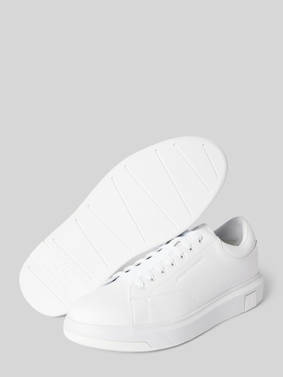 ARMANI EXCHANGE Sneaker mit Label-Detail Weiss 4