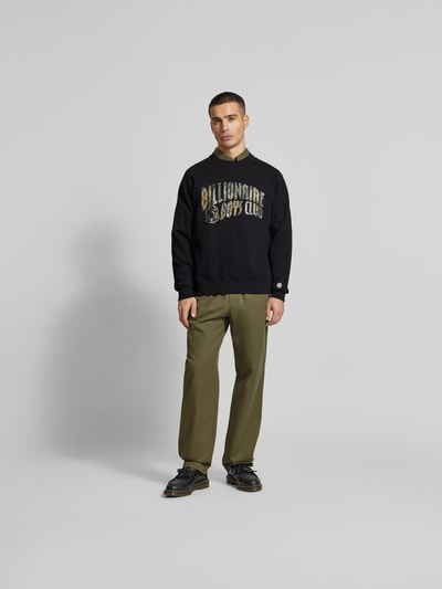 Billionaire Boys Club Sweatshirt mit Label-Print Black 1