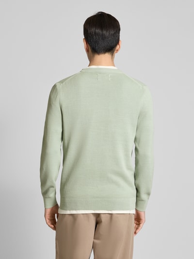 Marc O'Polo Regular Fit Pullover aus reiner Baumwolle  Mint 5