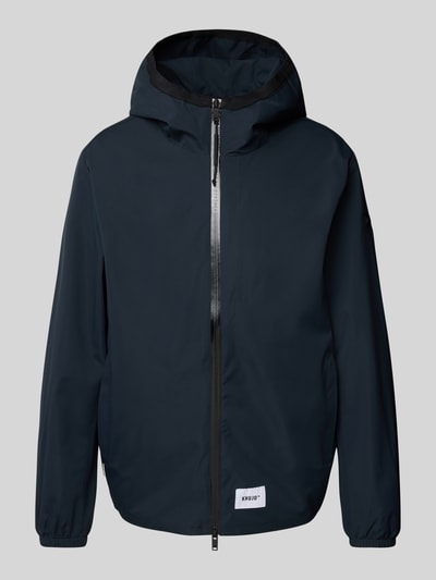 khujo Windbreaker met capuchon, model 'Hamza' Marineblauw - 2