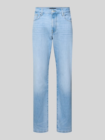 Tommy Hilfiger Regular Fit Jeans aus Baumwoll-Mix Modell "Denton" Jeansblau 2