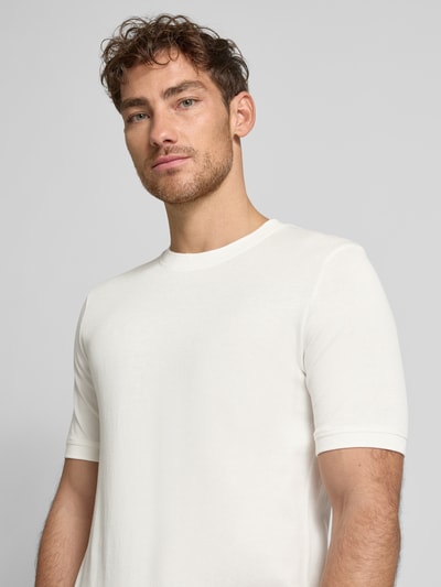 Cinque T-Shirt mit Rundhalsausschnitt Modell 'Badi' Weiss 3