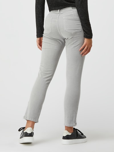 OPUS Cropped Jeans mit Stretch-Anteil Modell 'Emily' Hellgrau 5