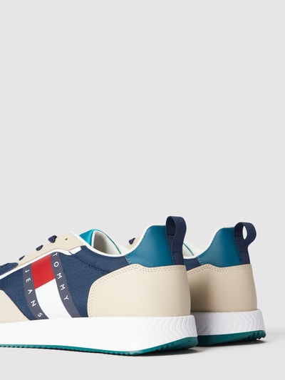 Tommy Jeans Sneakers met contrastgarnering, model 'TOMMY JEANS TRACK CLEAT' Marineblauw - 3