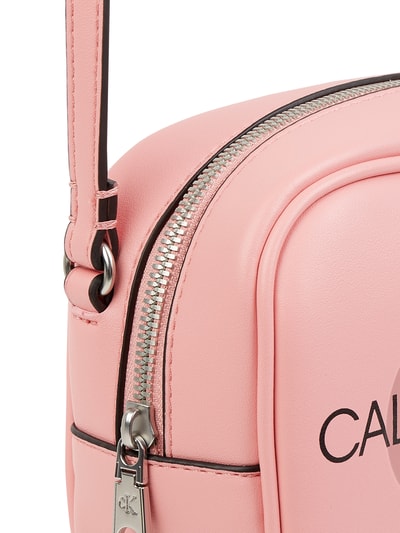 Calvin Klein Jeans Torba camera bag z imitacji skóry Różowy 5