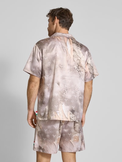 CARLO COLUCCI Oversized vrijetijdsoverhemd met reverskraag Beige - 5