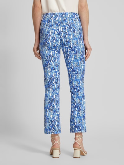 SEDUCTIVE Broek met all-over motief, model 'CINDY' Blauw - 5