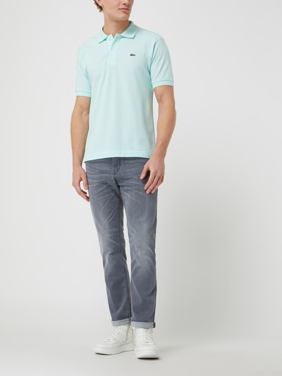 Lacoste Koszulka polo o kroju casual fit z wyhaftowanym logo Miętowy 1